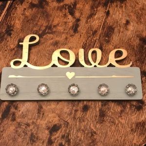 Hanger for Necklaces, keys, scarves, etc.